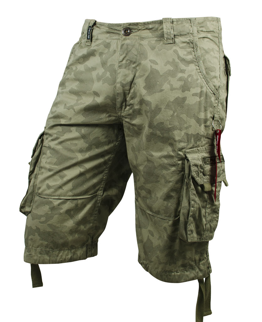 Шорты ALPHA INDUSTRIES JET HC olive light 