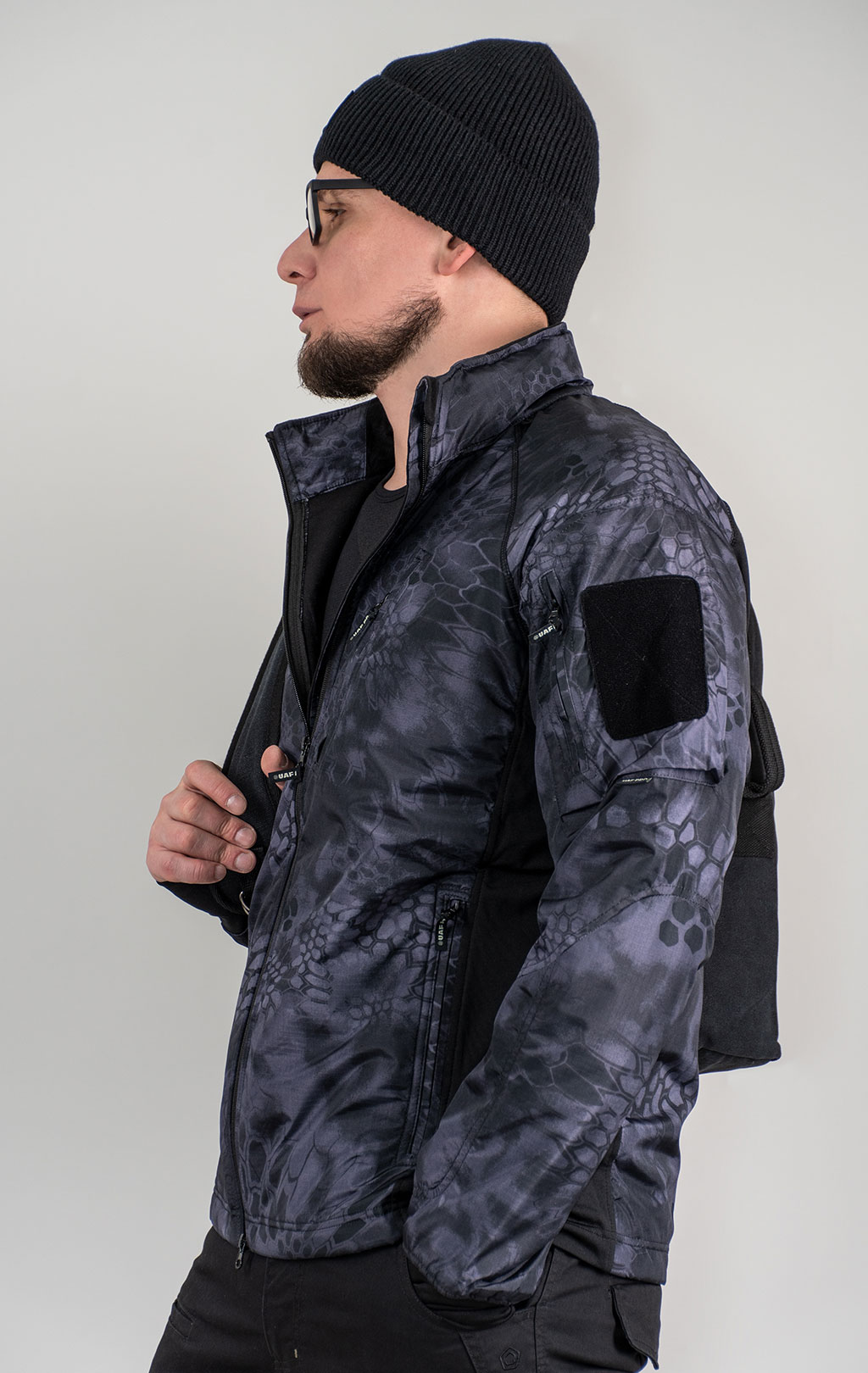 Куртка SABADO-JUNGLEBASE TACTICAL JACKET black python f-1919 