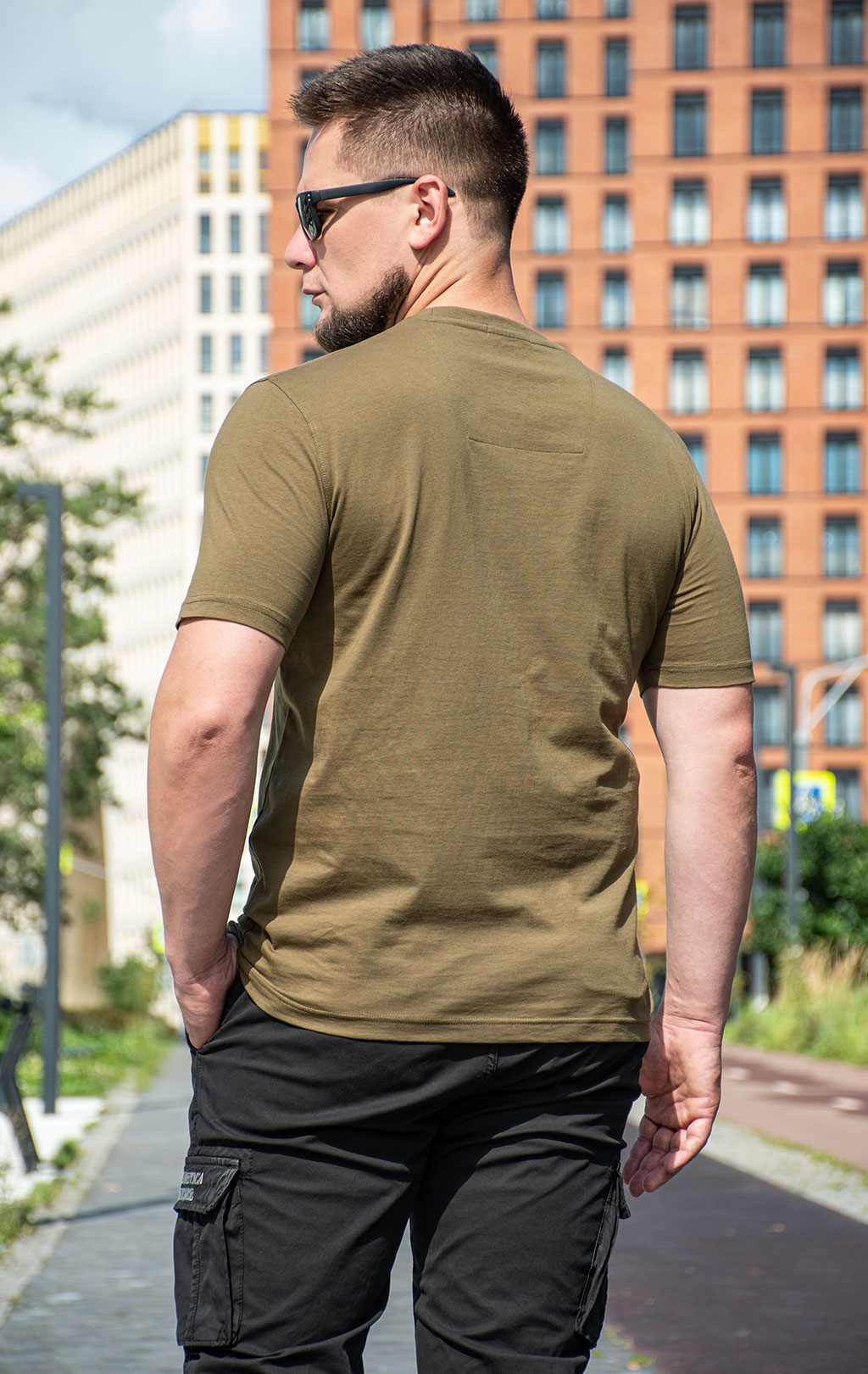 Футболка AERONAUTICA MILITARE FW 25/26/BD dark olive (TS 2479) 