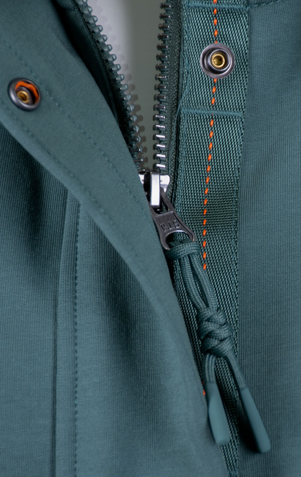 Женская толстовка PARAJUMPERS SALVAGE на молнии SS 26 smoky pine 