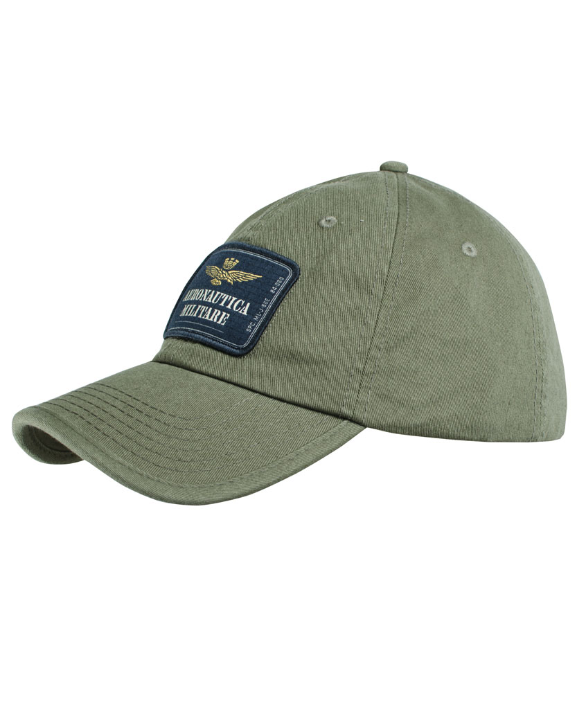 Бейсболка AERONAUTICA MILITARE verde militare (HA 944)