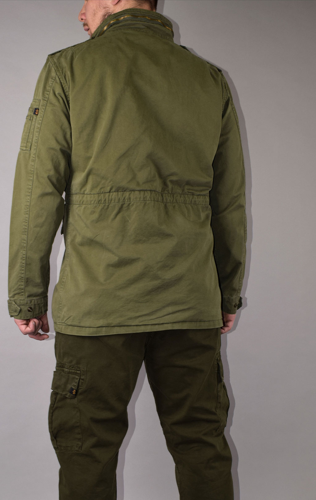 Ветровка ALPHA INDUSTRIES HUNTINGTON M-65 dark olive 