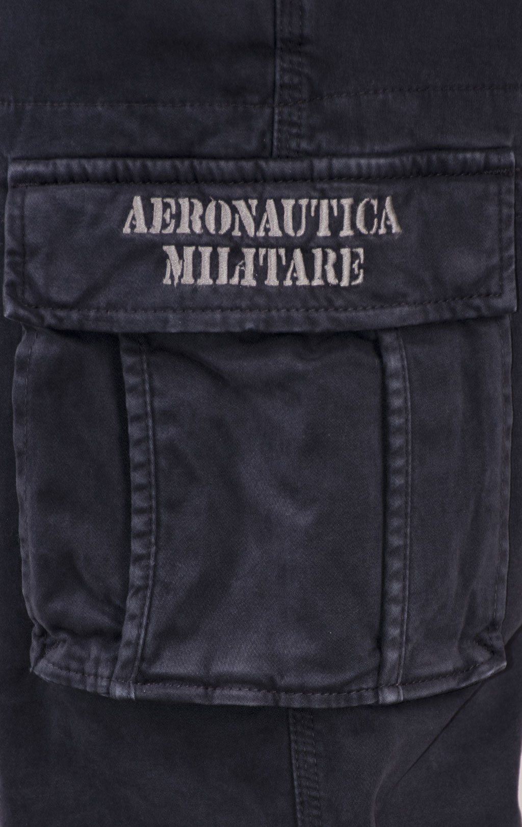 Брюки-карго AERONAUTICA MILITARE big size плотные FW 24/25/AL dark blue (PA 1329) 