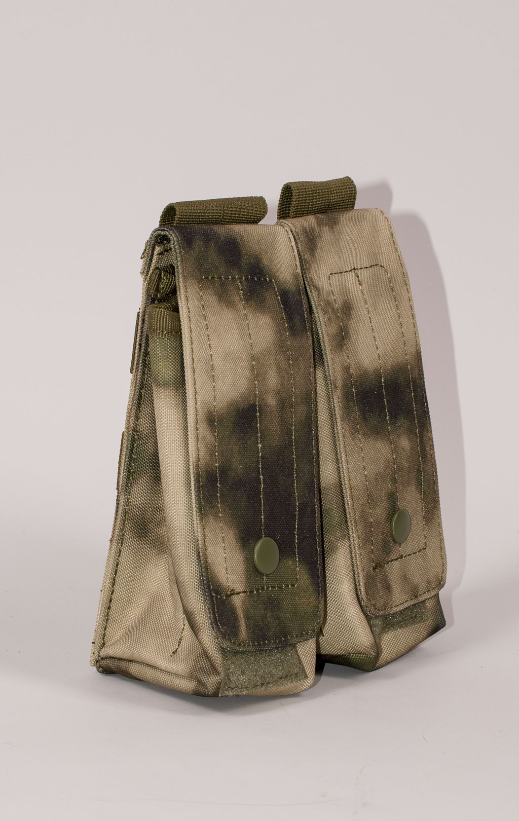 Подсумок магазинный AK-47 двойной green camo PH-006 Китай
