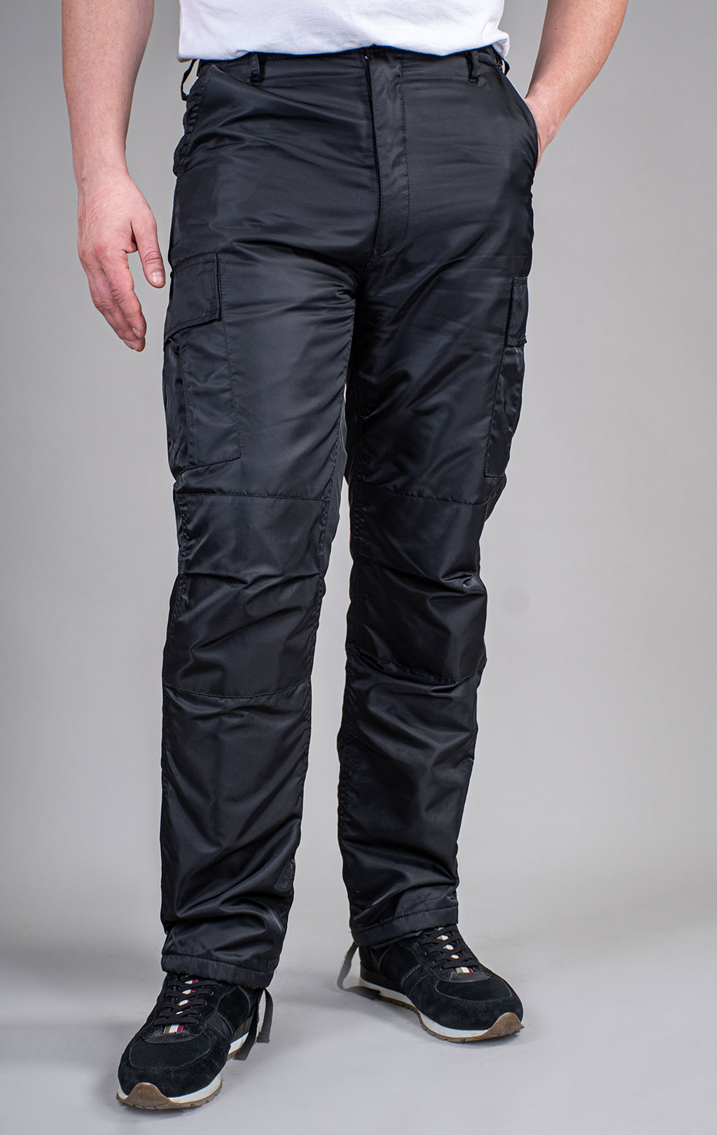 Брюки-карго BRANDIT Thermohose утеплённые black 