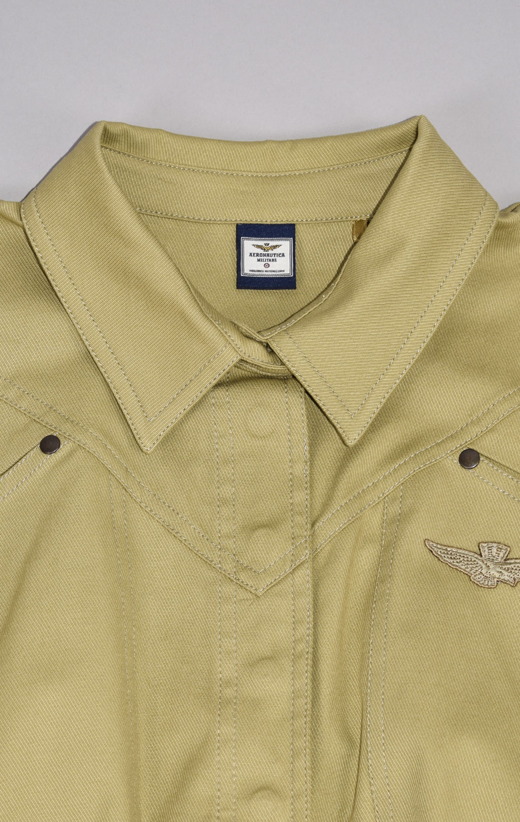 Женское платье AERONAUTICA MILITARE SS 22/TR khaki (VE 073) 