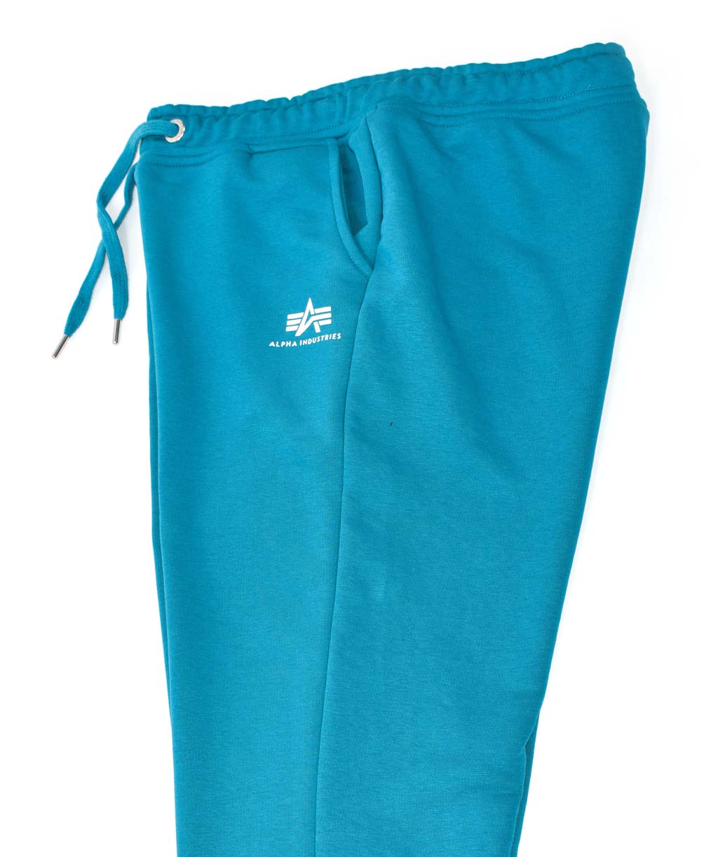 Женские брюки спортивные джоггеры ALPHA INDUSTRIES BASIC JOGGER SL blue lagoon 