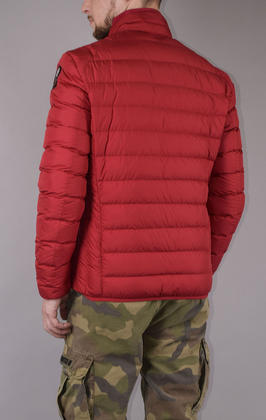 Куртка-пуховик лёгкая PARAJUMPERS UGO FW 19/20 scarlet 