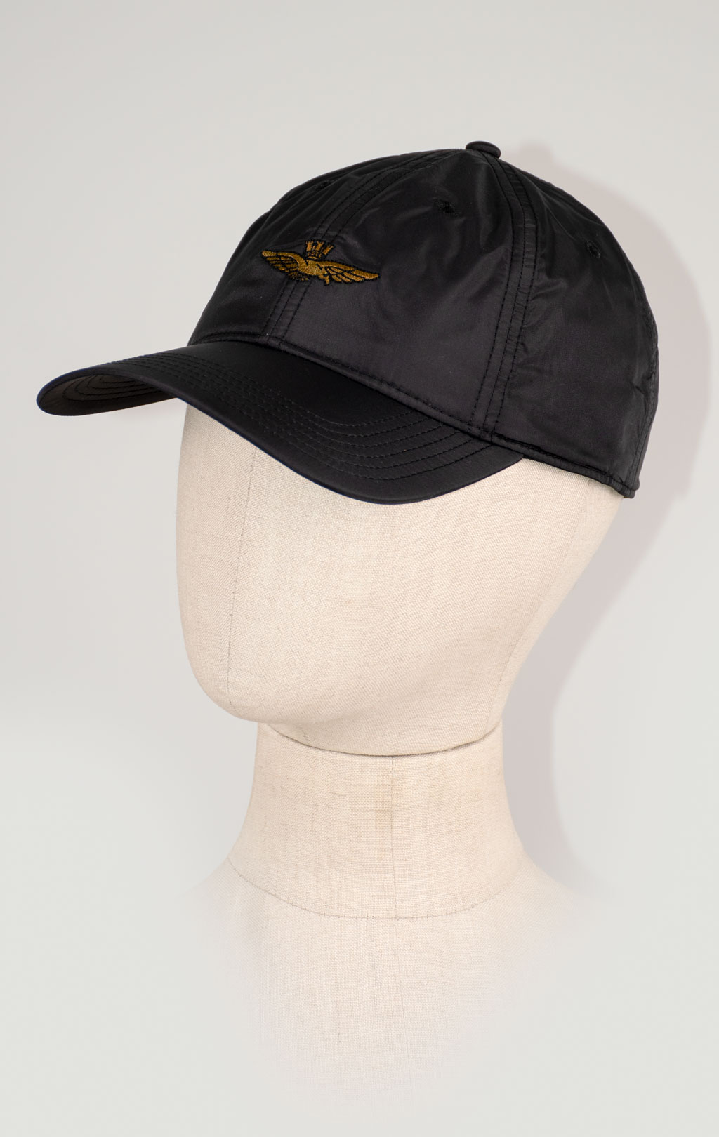 Бейсболка AERONAUTICA MILITARE нейлон FW 25/26/CN jet black (HA 1230) 