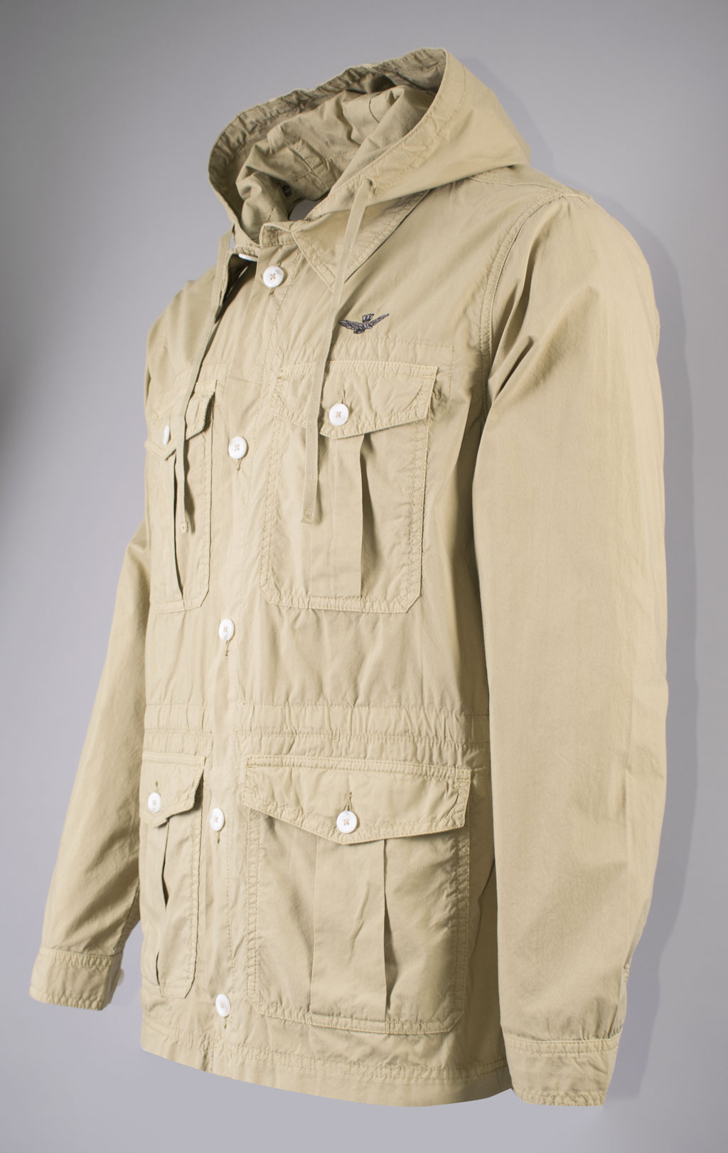 Ветровка AERONAUTICA MILITARE SS 24 m/AL sand washed (AC 020) 