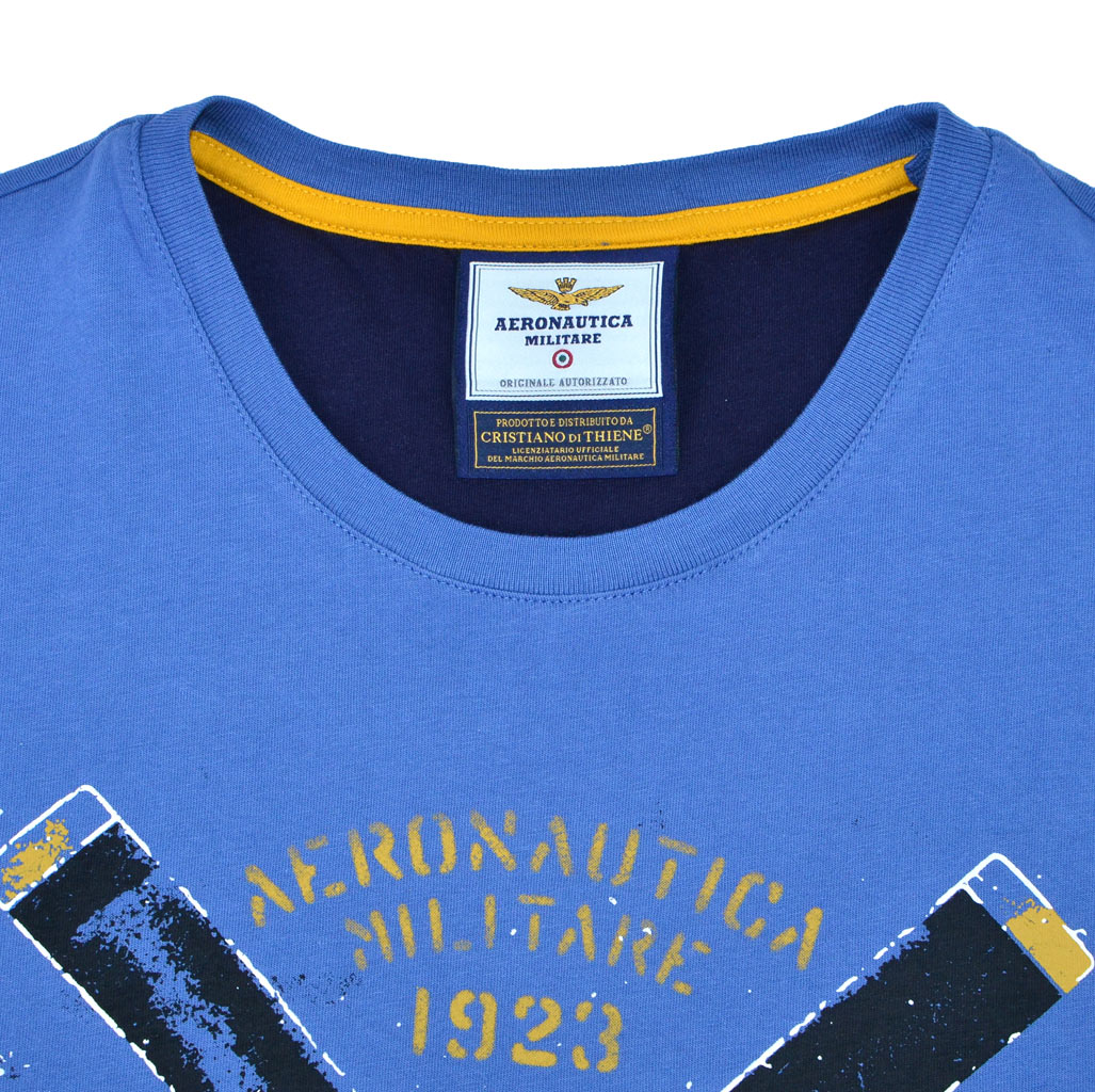Футболка AERONAUTICA MILITARE azul (TS 1511)