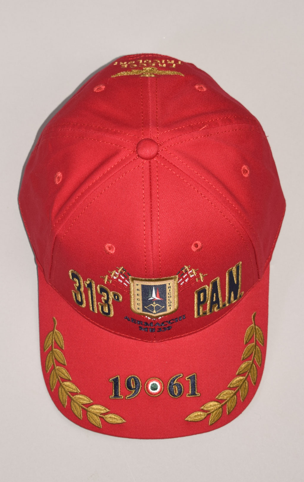Бейсболка AERONAUTICA MILITARE SS 23/CN rosso (HA 1131)