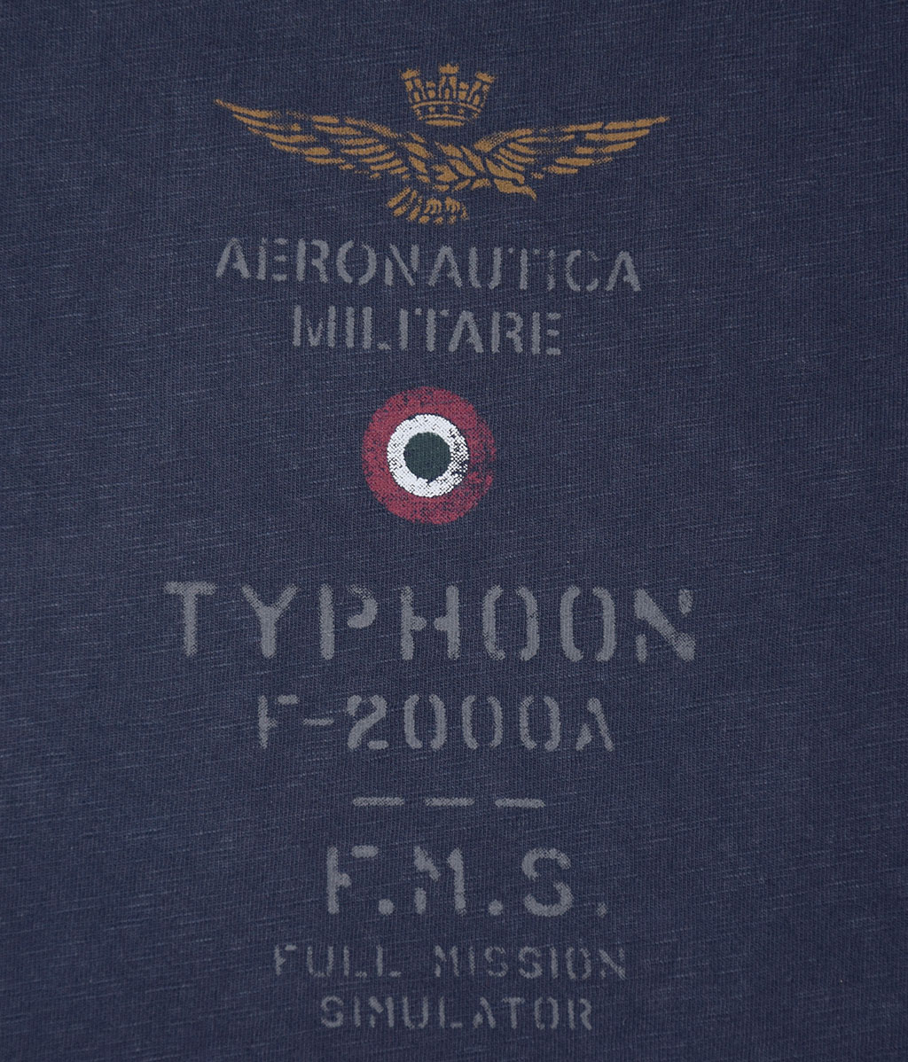 Футболка AERONAUTICA MILITARE SS19 blue navy (TS 1629)