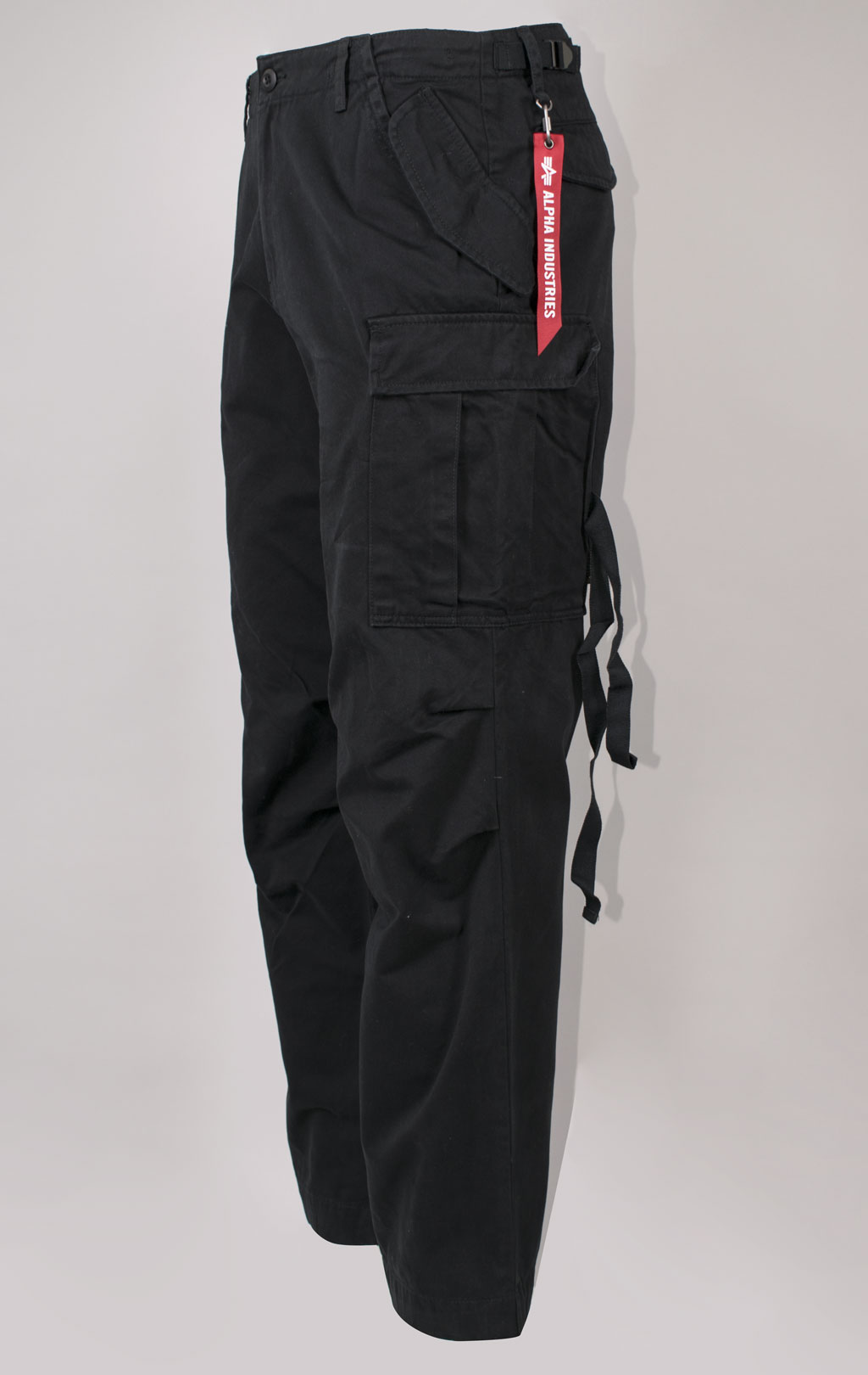 Брюки-карго парашюты ALPHA INDUSTRIES M-65 PANT FW 23/24 black 