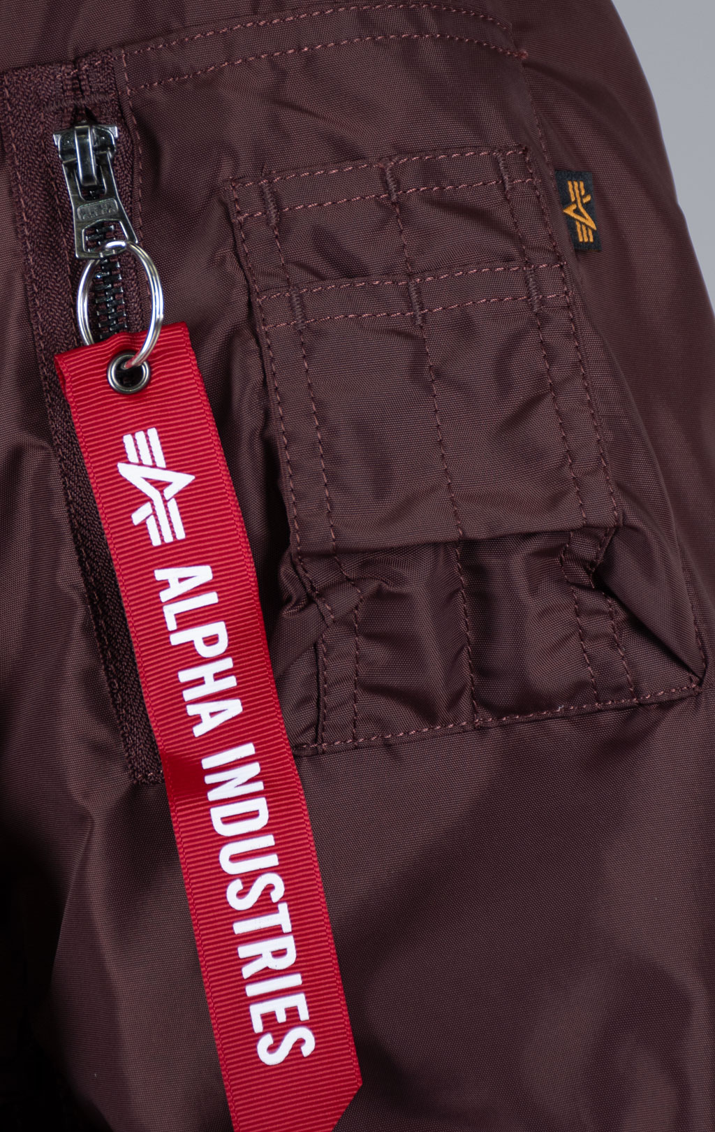 Куртка лётная ALPHA INDUSTRIES CWU 45/P RELAXED FIT FLIGHT JACKET (OXFORD SC) FW 26/27 cocoa 