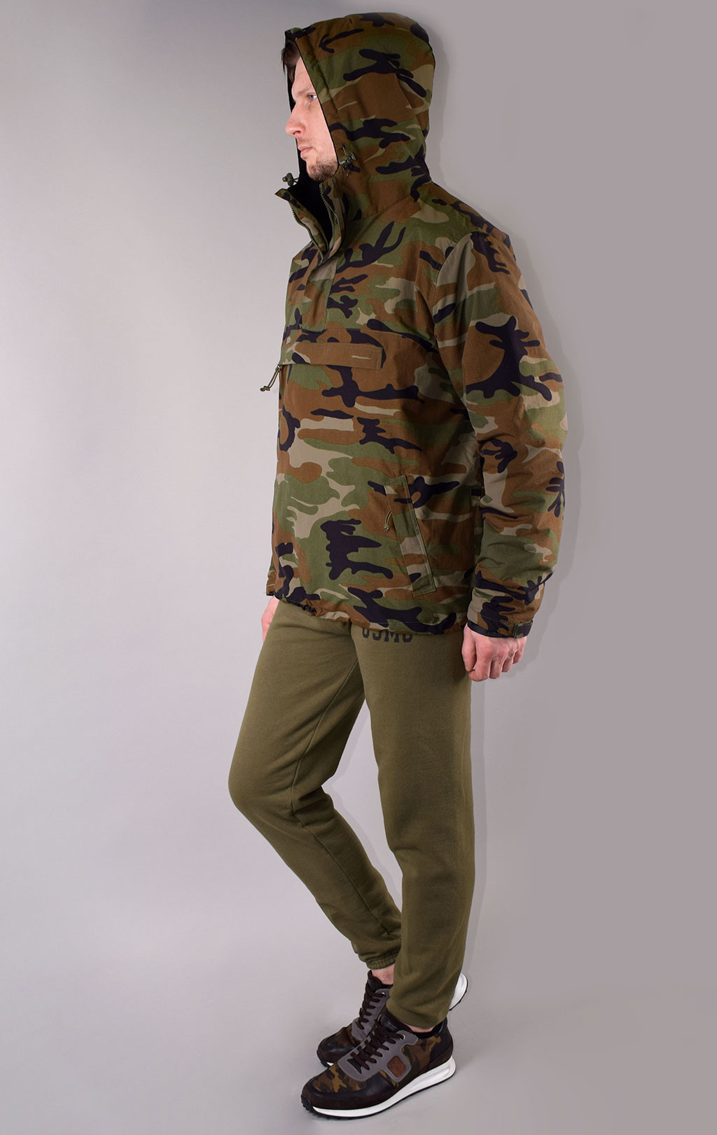 Анорак Surplus WINDBREAKER camo woodland 