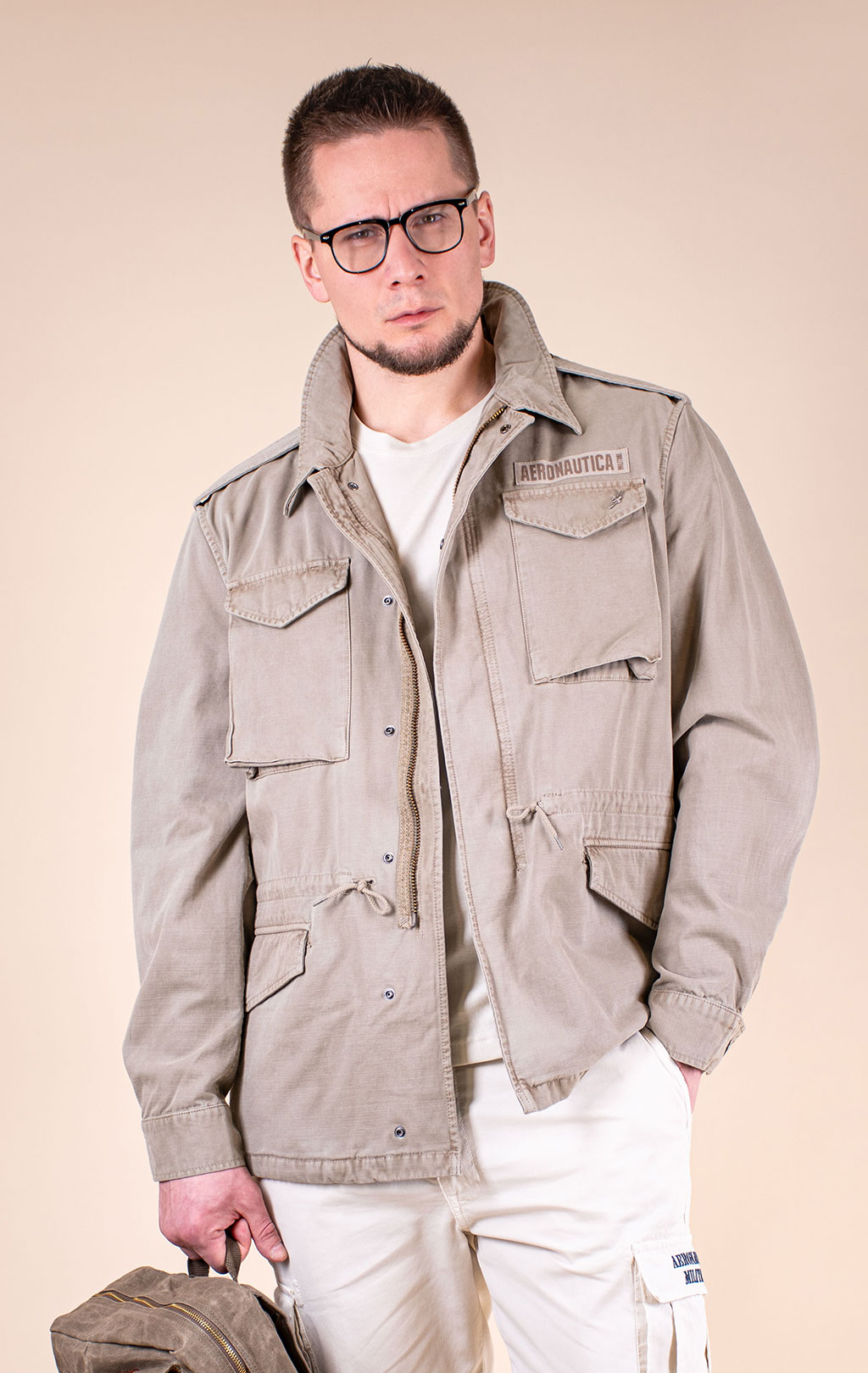 Ветровка M-65 AERONAUTICA MILITARE SS 26/IN winter twig (AB 3044) 