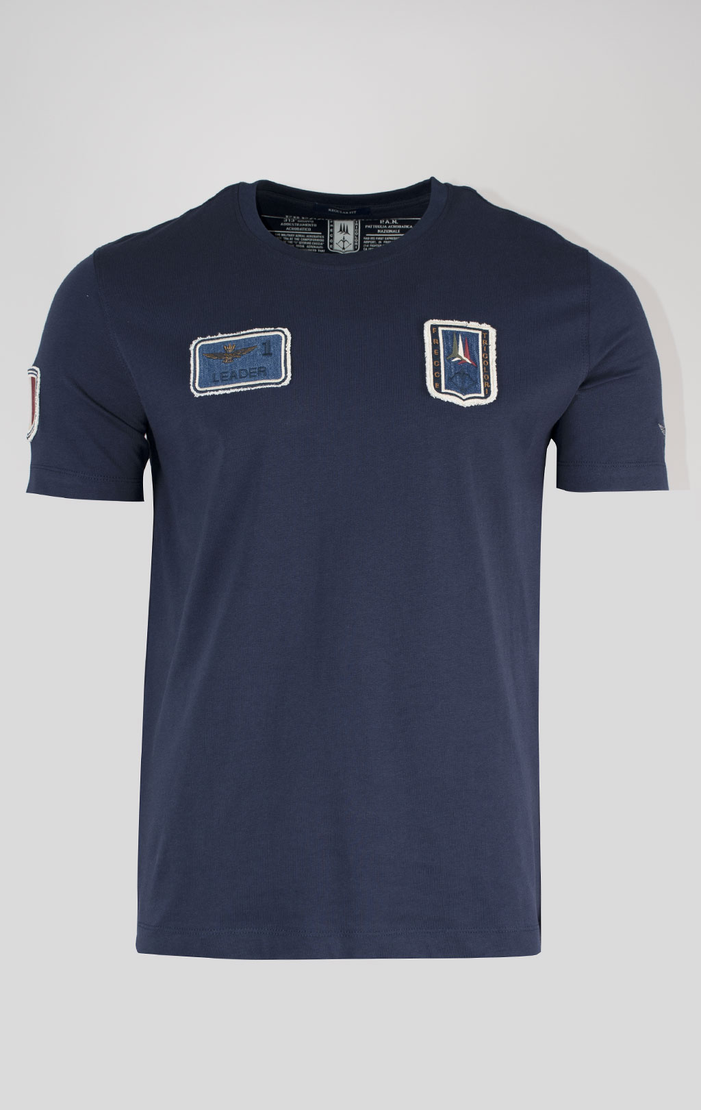 Футболка AERONAUTICA MILITARE SS 25 m/BD blue navy (TS 2411) 