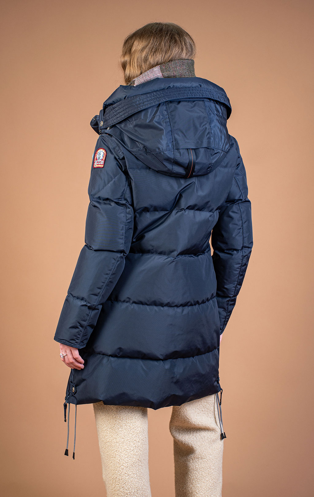 Женская куртка-пуховик PARAJUMPERS LONG BEAR FW 26/27 blue navy 