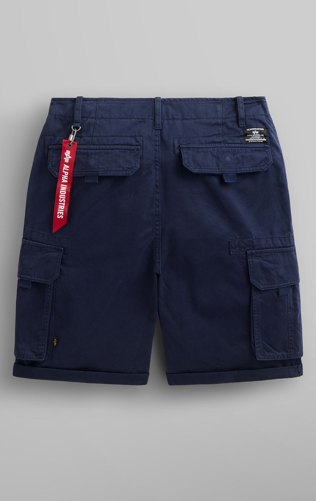 Шорты ALPHA INDUSTRIES CREW SHORT SS 24 m replica blue 