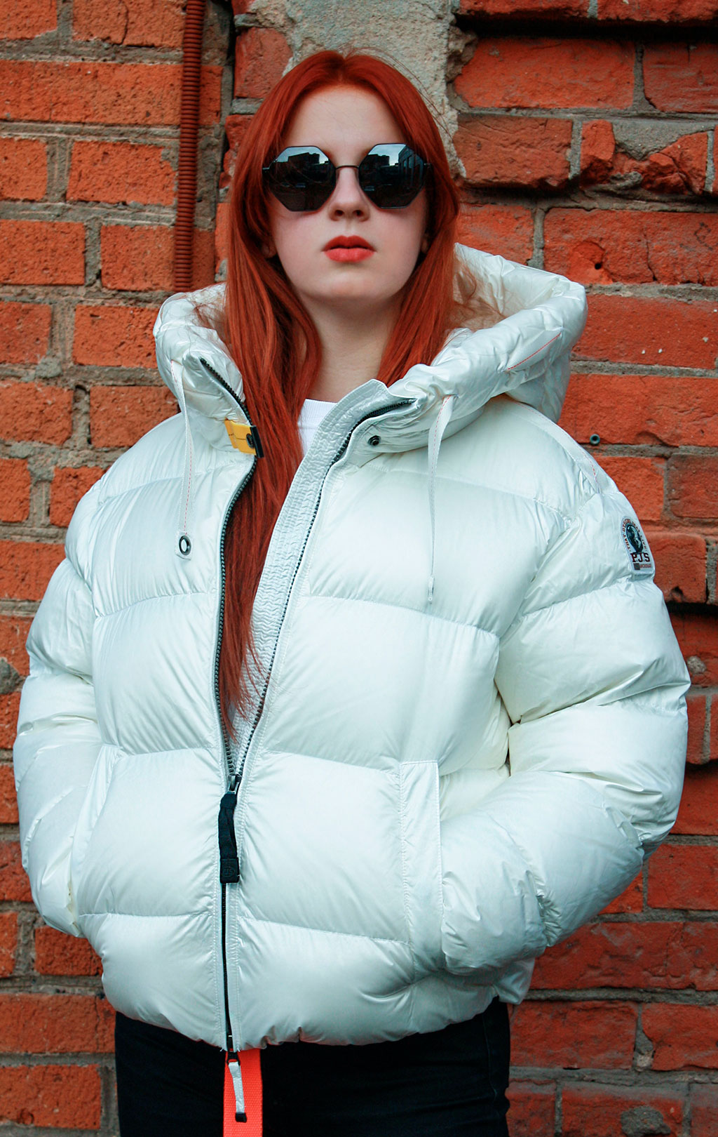 Женская куртка дутик пуховая PARAJUMPERS TILLY FW 21/22 off white 