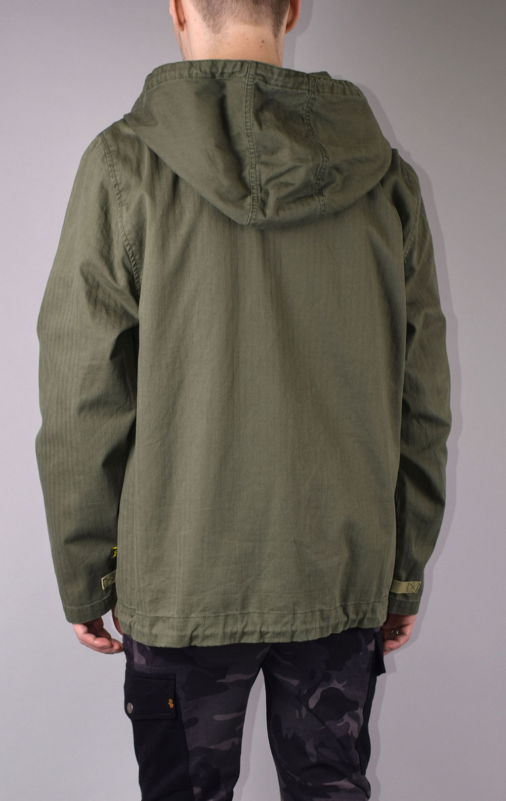 Анорак ALPHA INDUSTRIES MARINER ANORAK хлопок olive 