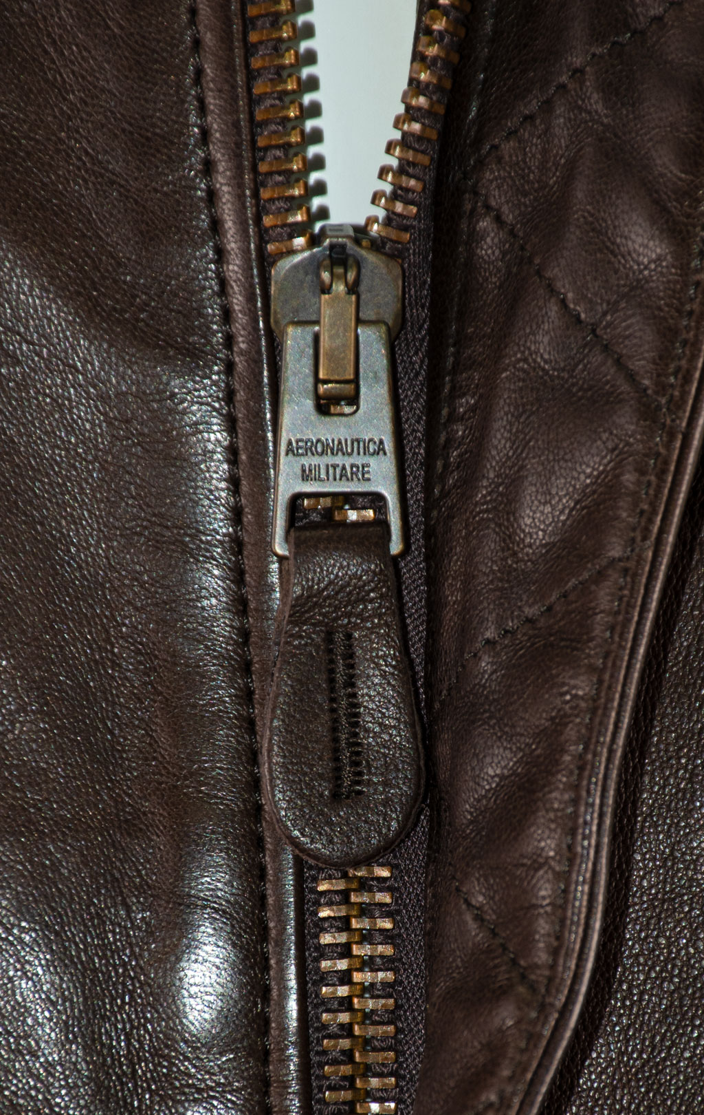Куртка-пилот AERONAUTICA MILITARE кожа FW 25/26/IT marrone (PN 0846) 
