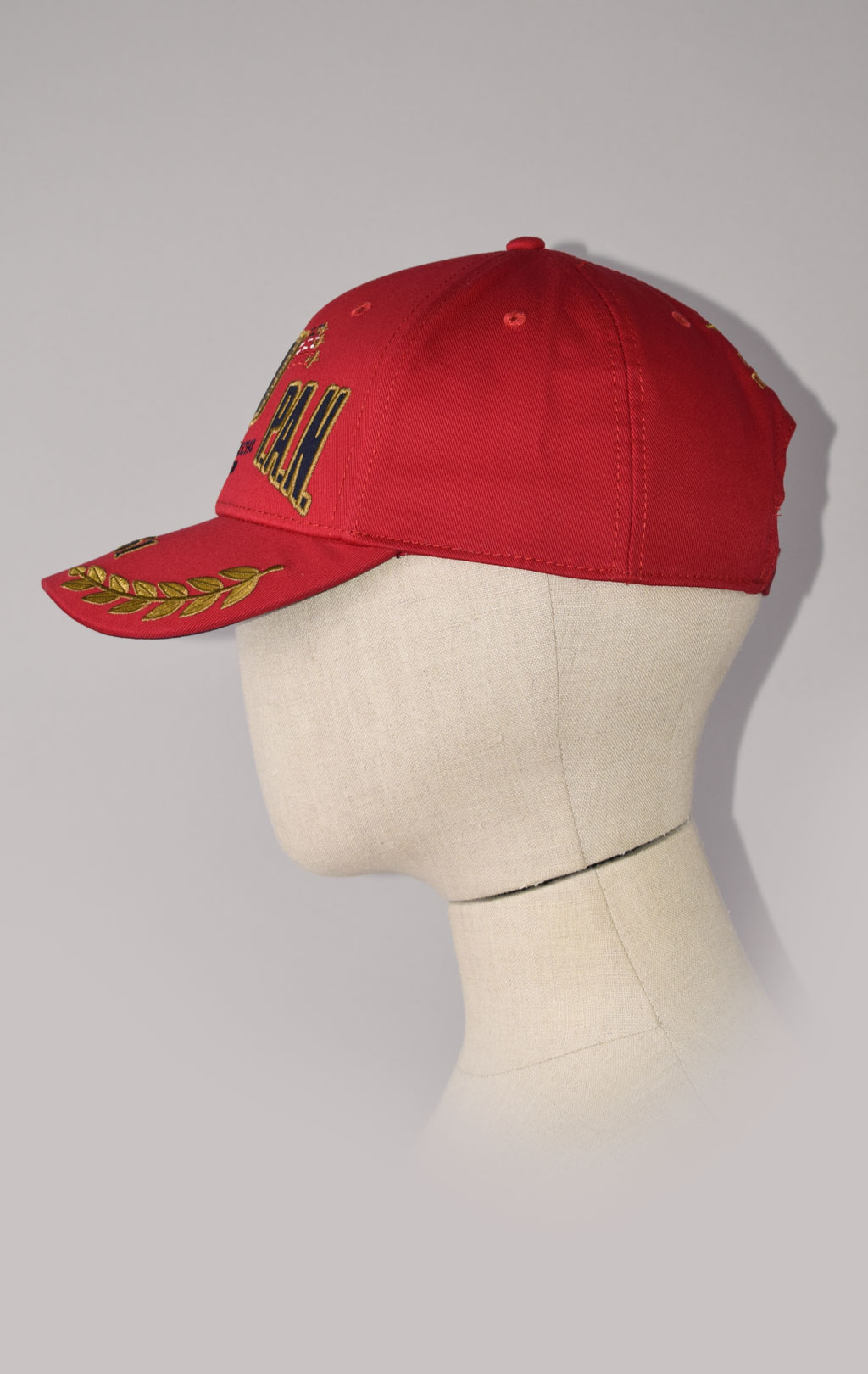 Бейсболка AERONAUTICA MILITARE SS 23/CN rosso (HA 1131)