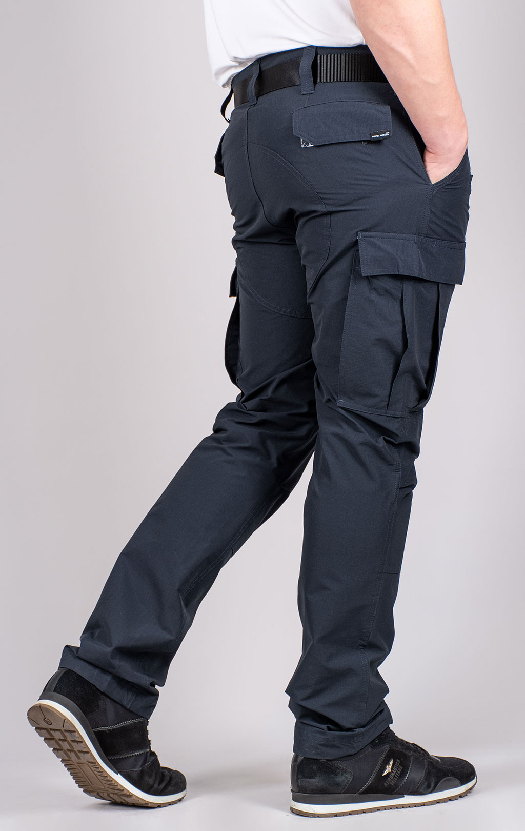 Брюки тактические Pentagon BDU 2.0 TROPIC big size нейлон94%/эластейн6% Rip-Stop stratch midnight blue 05060 