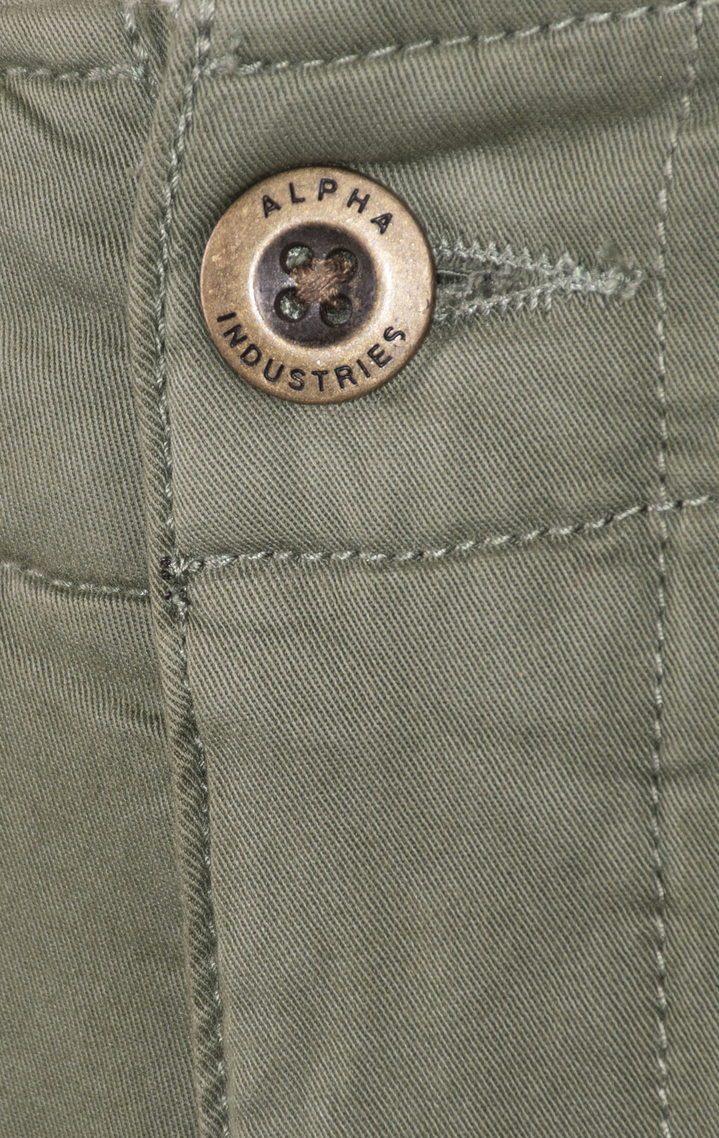Шорты ALPHA INDUSTRIES CREW SHORT vintage green 