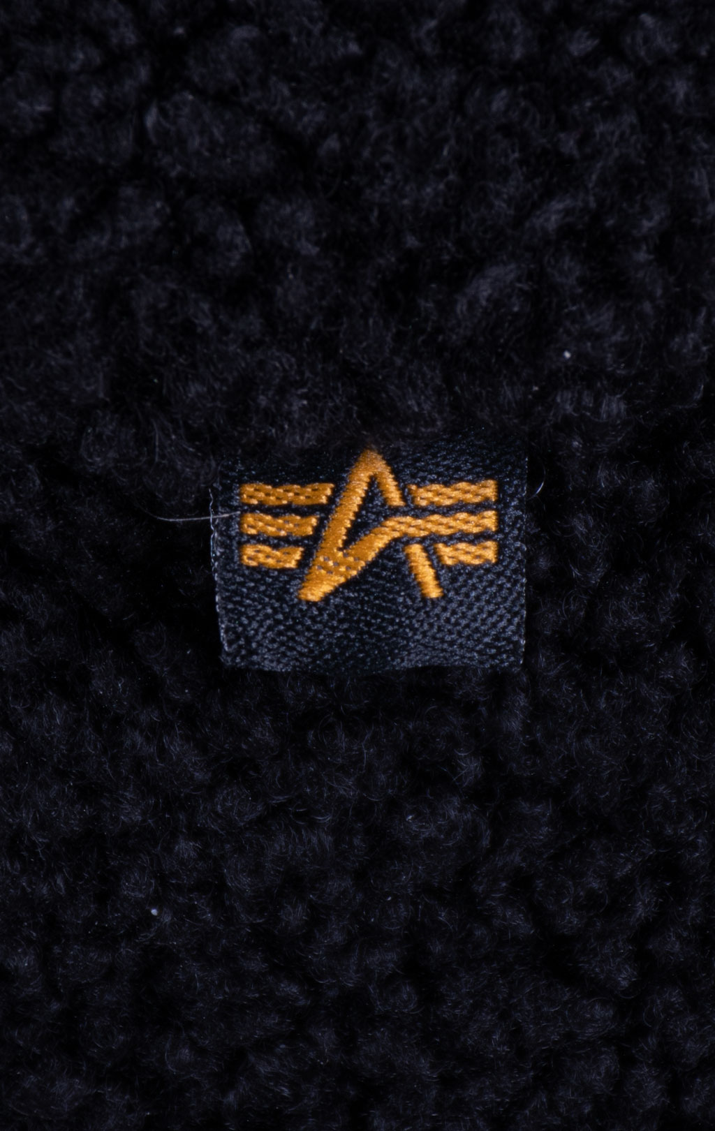 Шапка с ушами ALPHA INDUSTRIES ALPHA TEDDY HAT black 