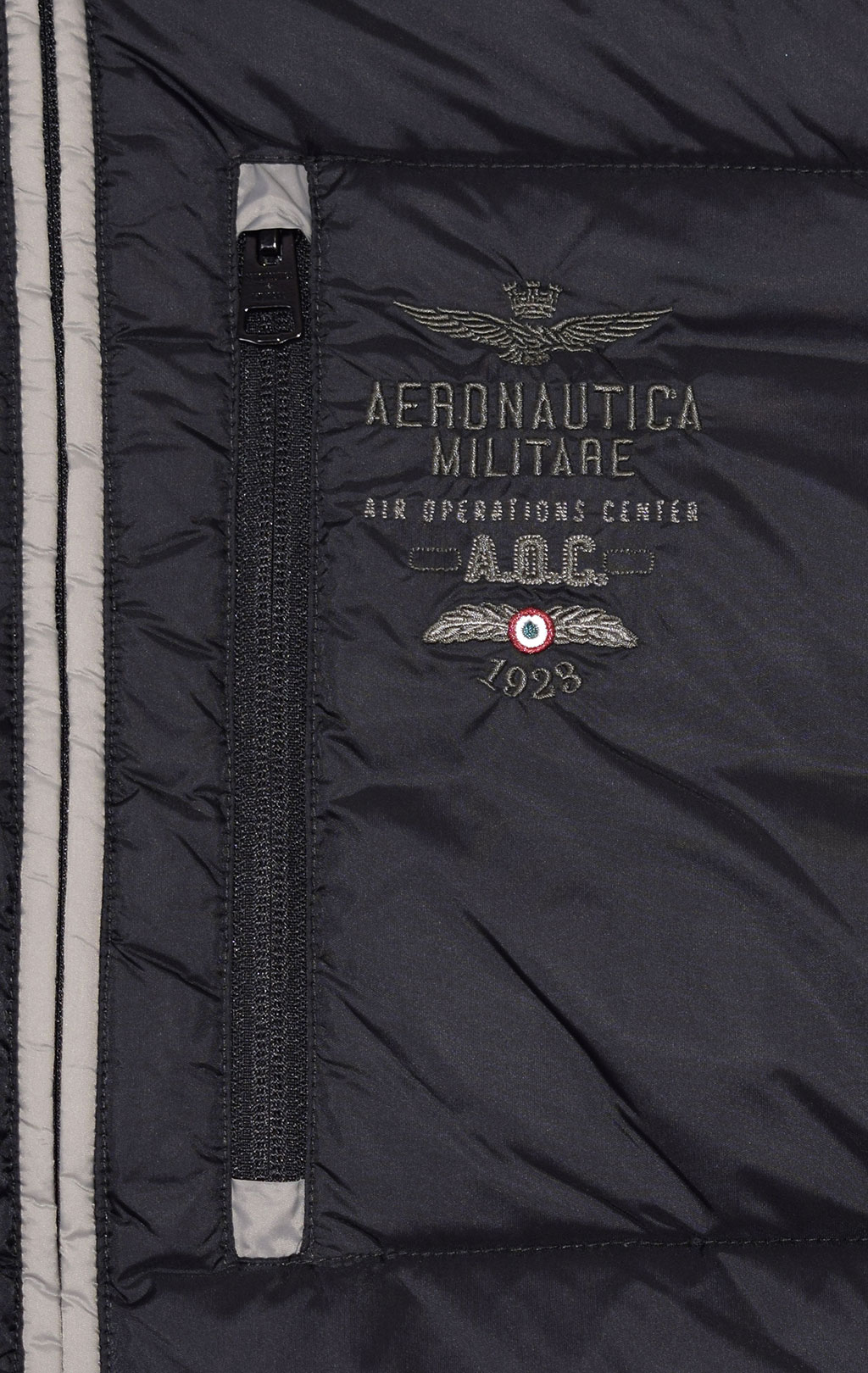 Куртка с капюшоном AERONAUTICA MILITARE FW 20/21/CN jet black (AB 1897) 