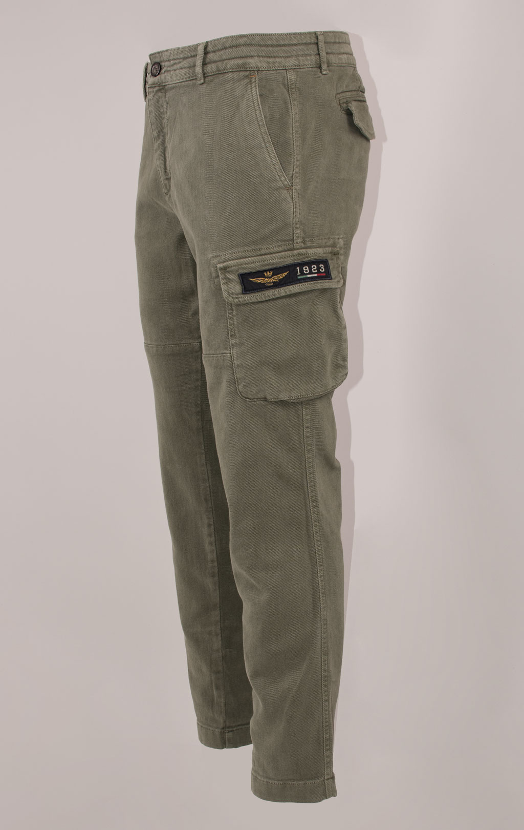 Брюки-карго AERONAUTICA MILITARE плотные FW 24/25/TR dark military green (PA 1613) 