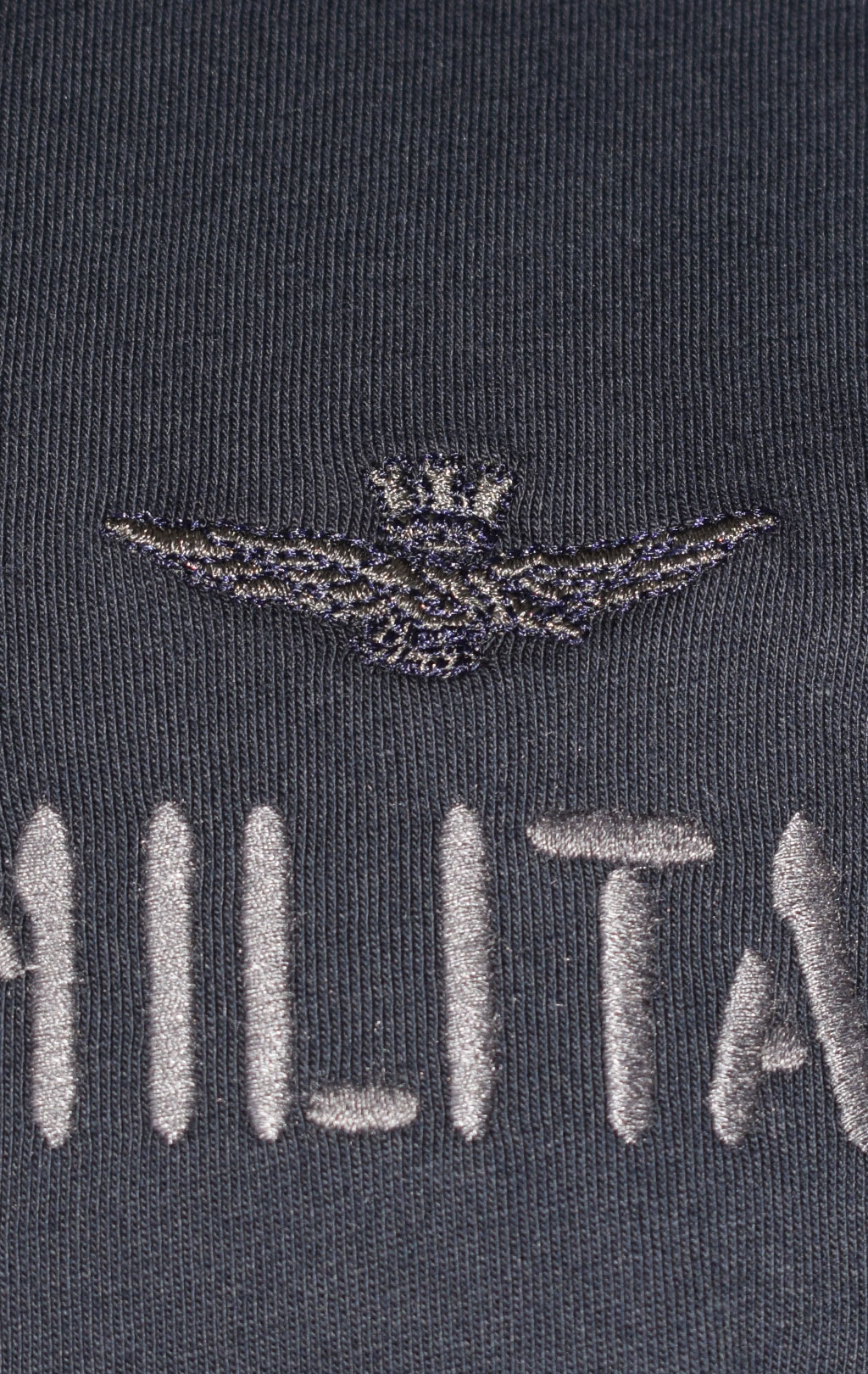 Лонгслив AERONAUTICA MILITARE SS 23/TR blue black (TS 2052)