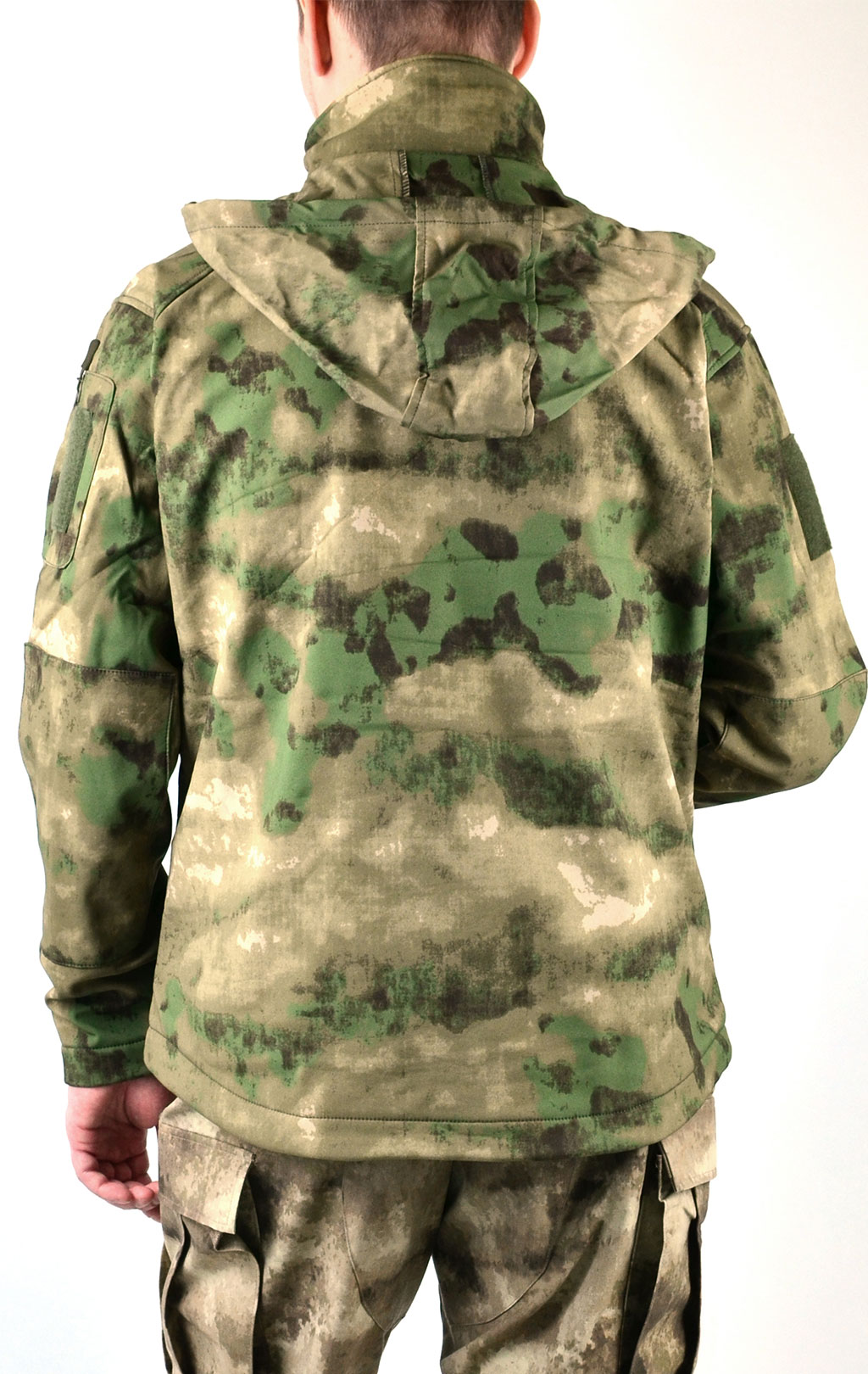 Куртка тактическая Mil-Tec SCU 14 Soft Shell green camo 