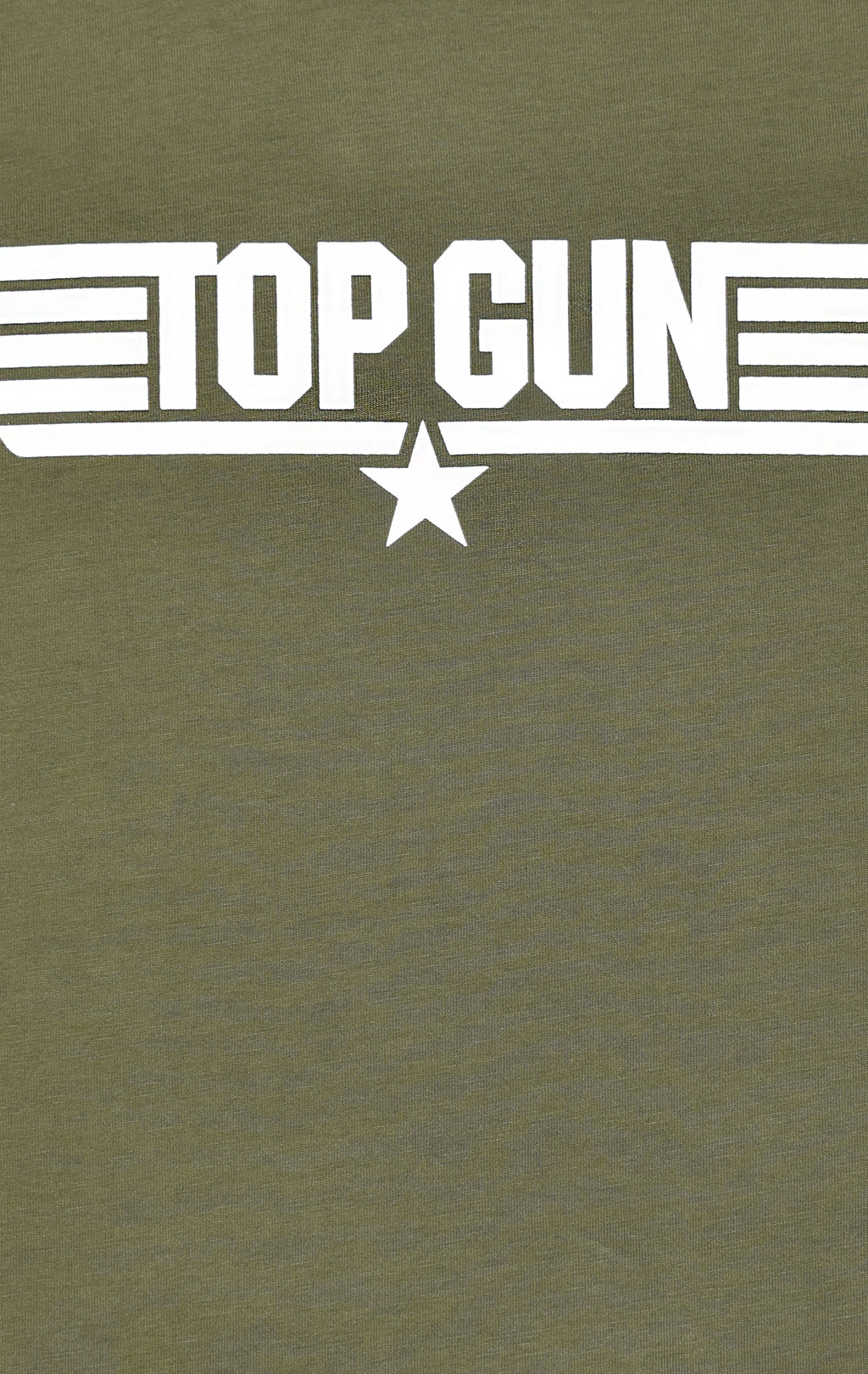 Футболка ALPHA INDUSTRIES TOP GUN LOGO TEE olive 