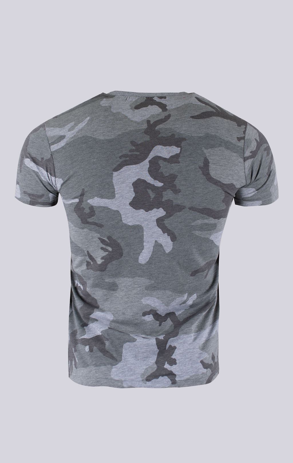 Футболка ALPHA INDUSTRIES BLURRED grey camo 