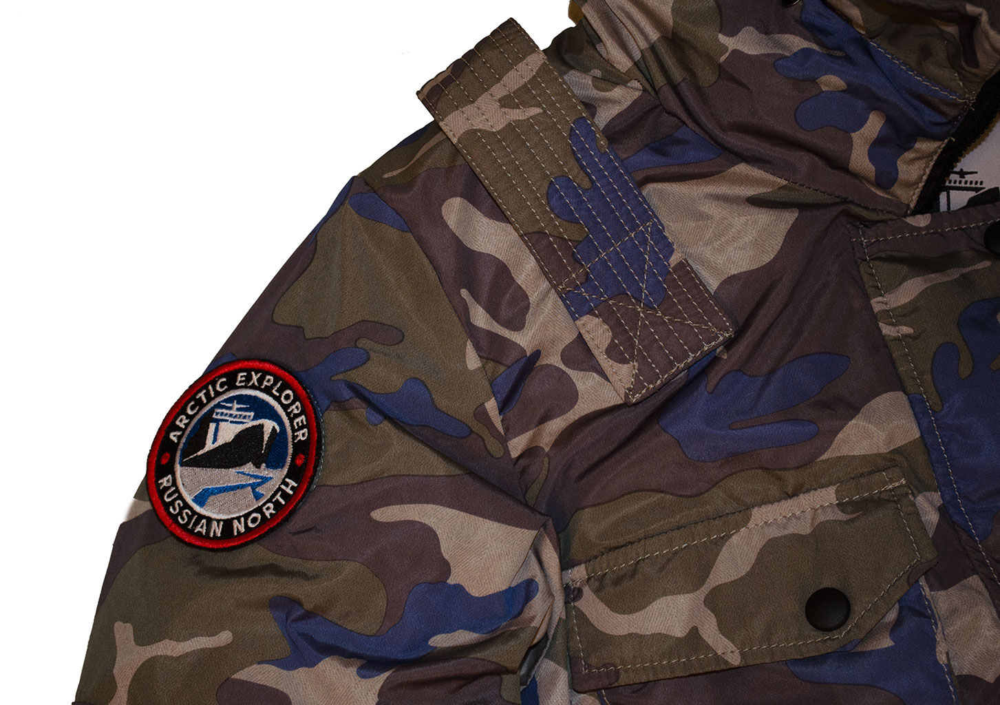 Женский пуховик ARCTIC EXPLORER UMI camo 