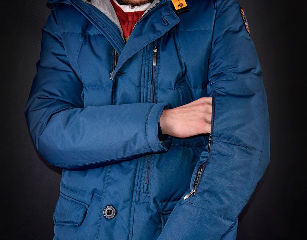 Куртка-пуховик PARAJUMPERS MARCUS dark indigo 