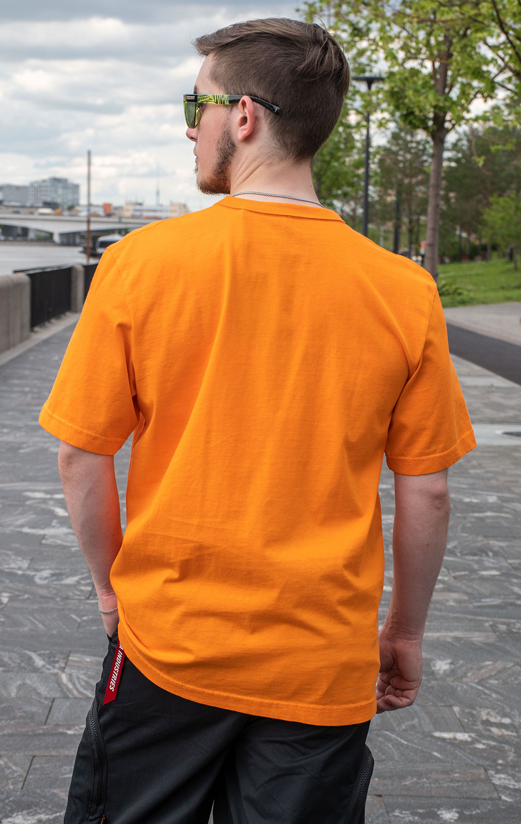 Футболка ALPHA INDUSTRIES ALPHA JEEP TEE SS 24 emergency orange 