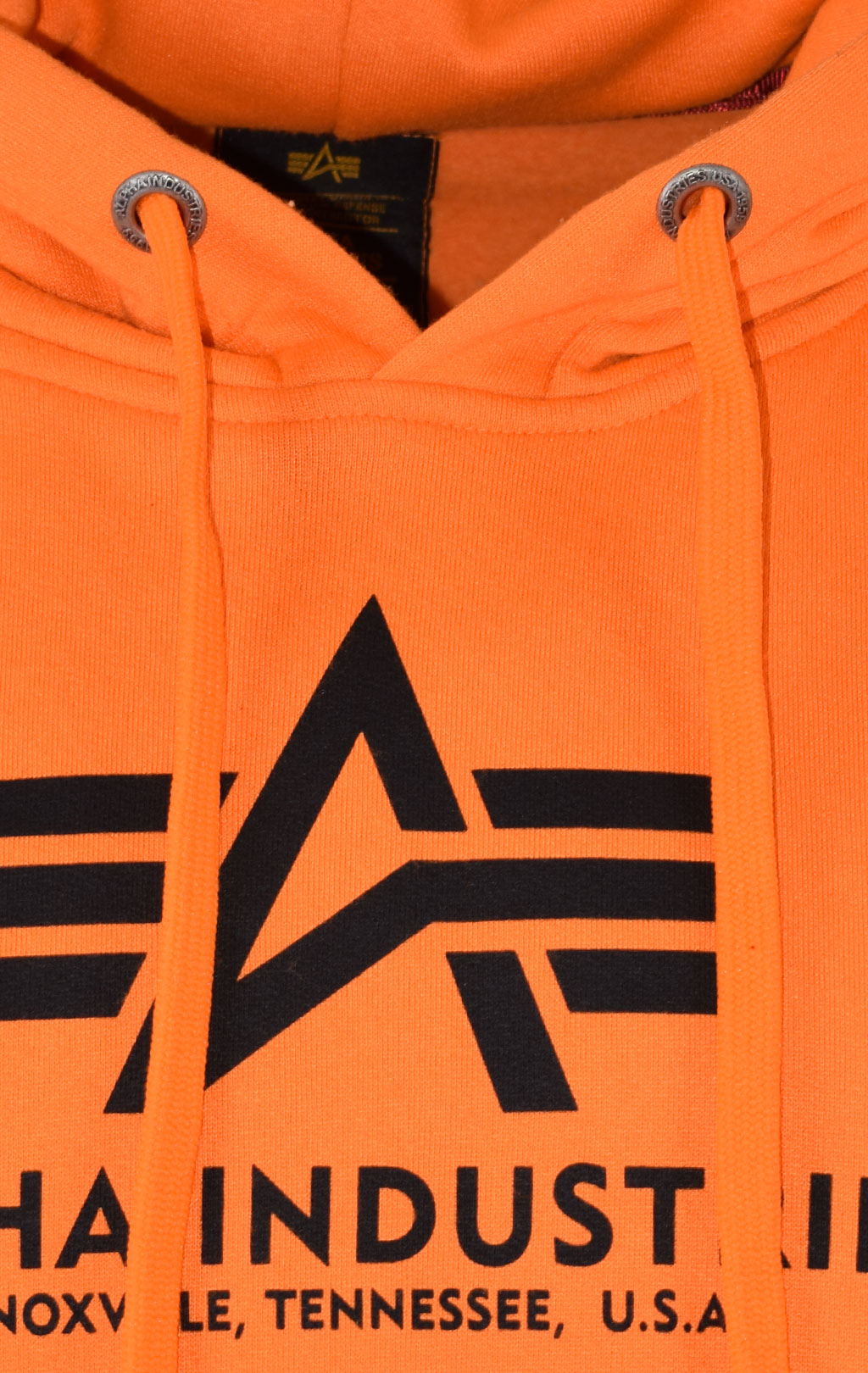 Толстовка ALPHA INDUSTRIES BASIC HOODY NEON neon/orange 