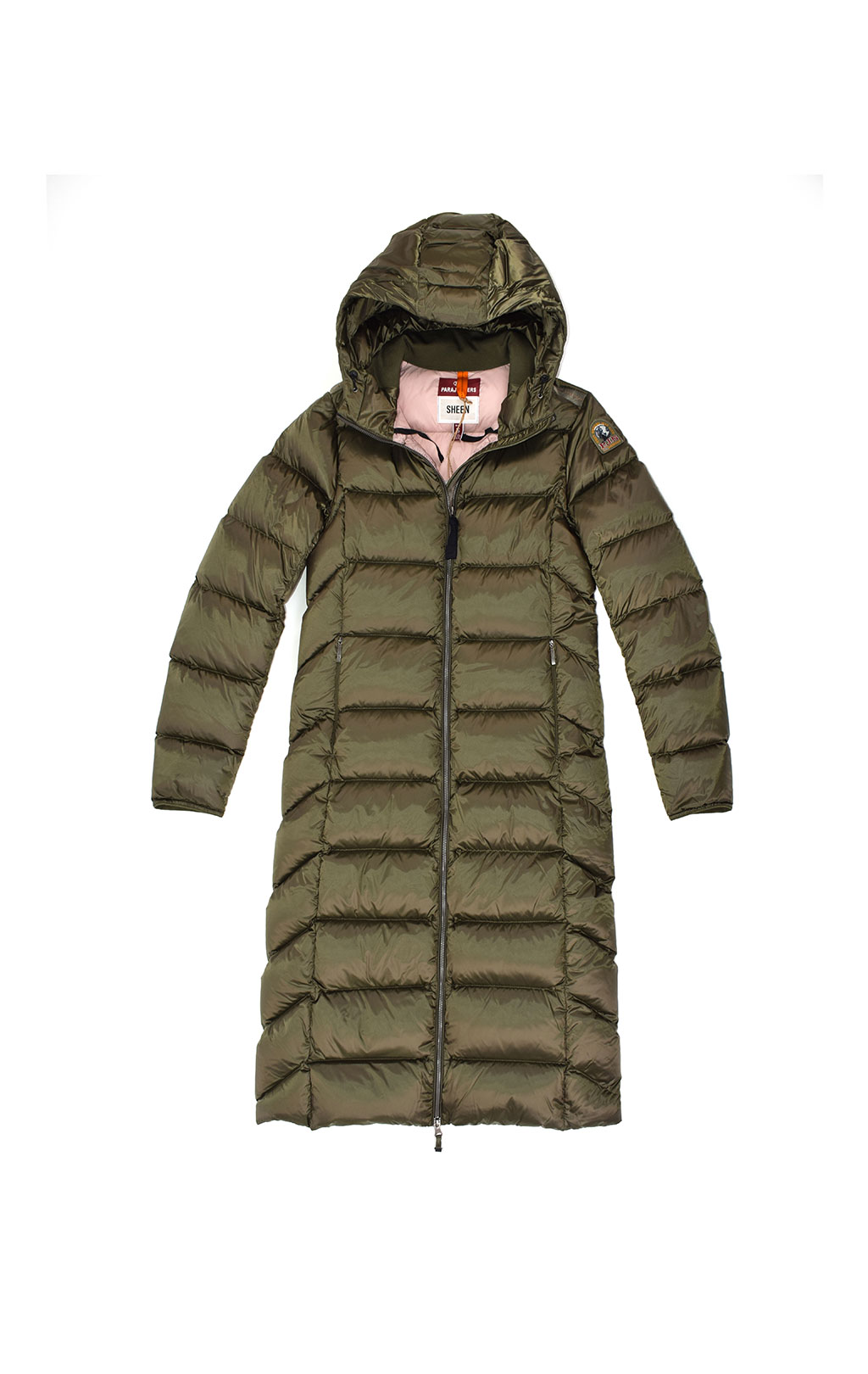 Женское пальто пуховое PARAJUMPERS LEAH FW 20/21 military 