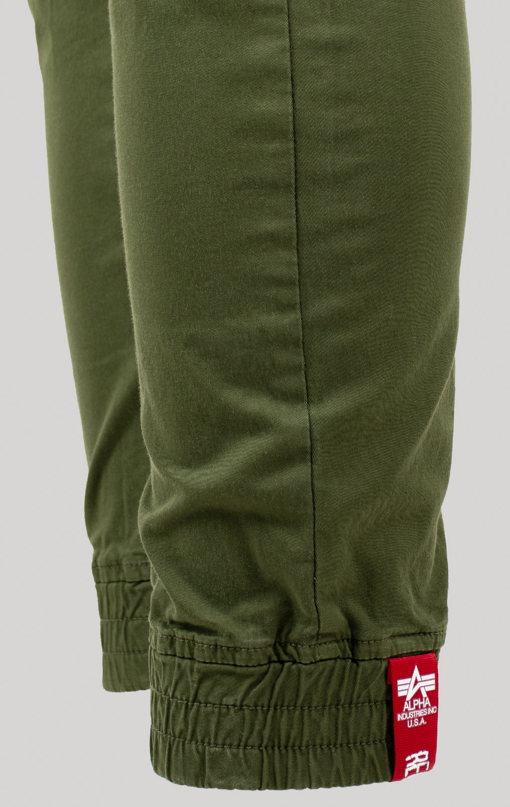 Брюки джоггеры ALPHA INDUSTRIES COTTON TWILL  JOGGER dark olive 