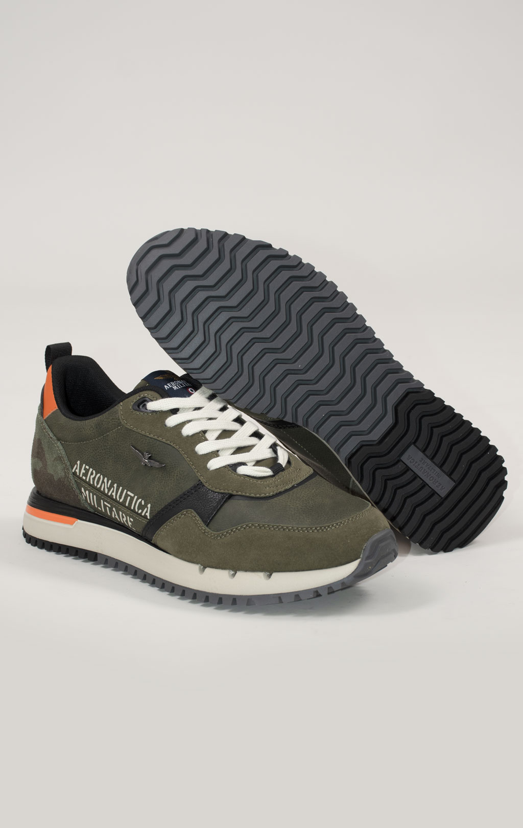 Кроссовки AERONAUTICA MILITARE FW 24/25/CN dark green (SC 283) 