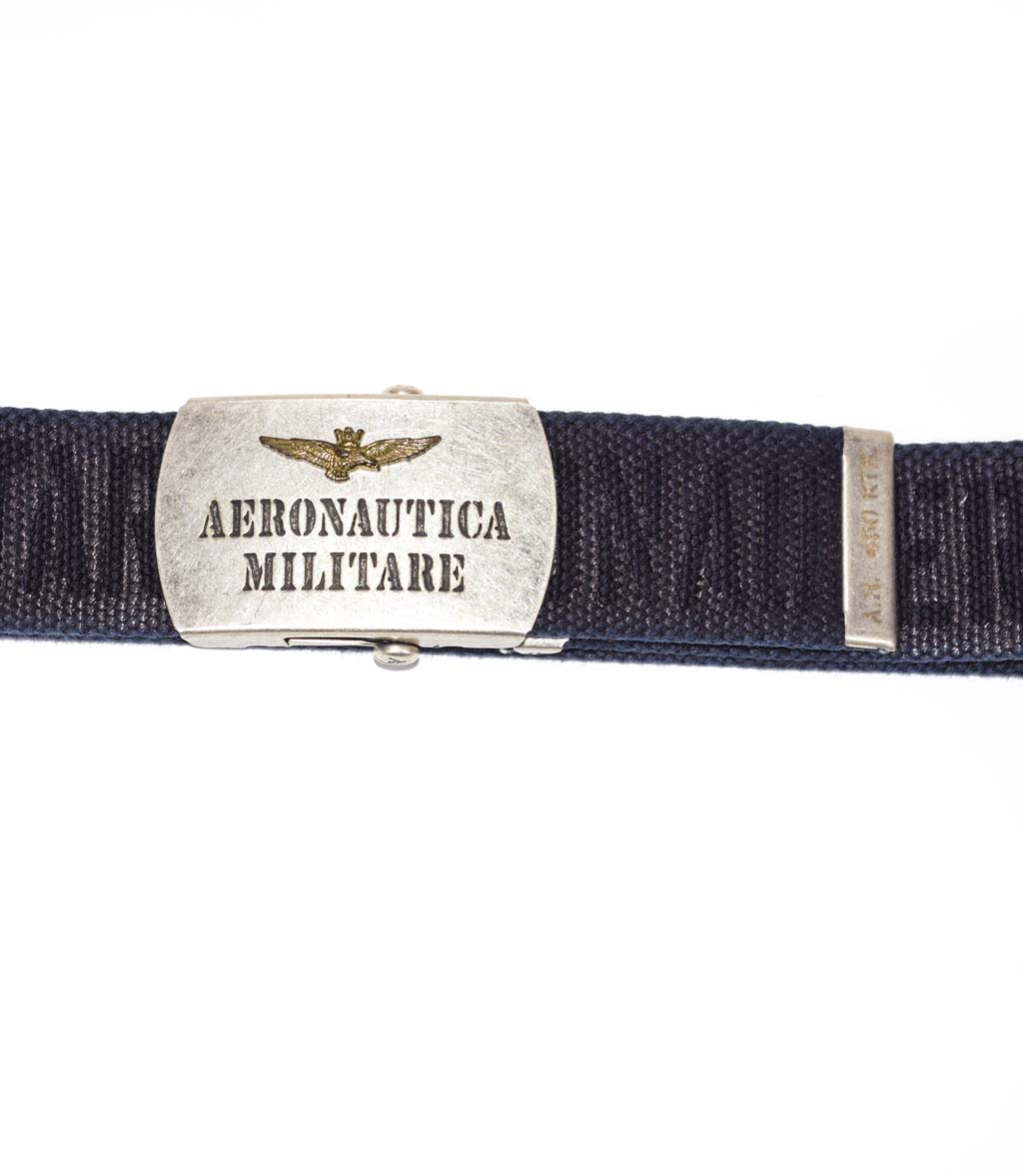 Ремень тканевый AERONAUTICA MILITARE FW 20/21/IT blue navy (CI 271)