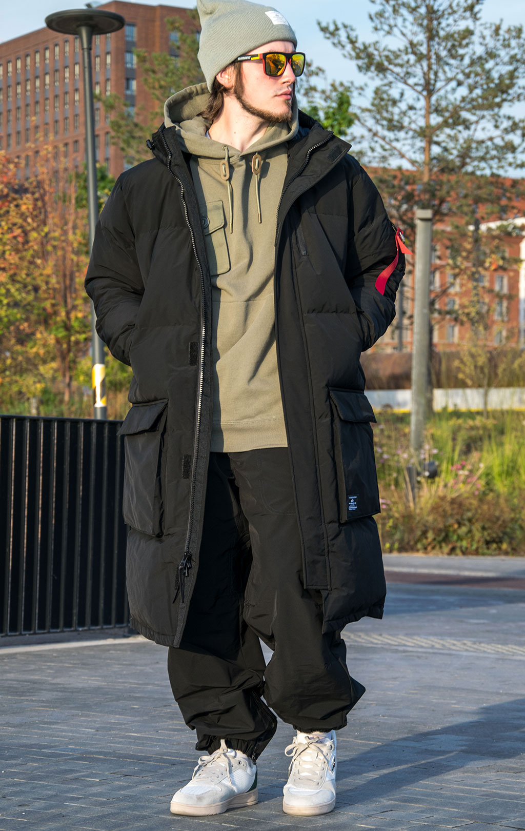 Парка ALPHA INDUSTRIES LONG PUFFER PARKA FW 23/24 m black 