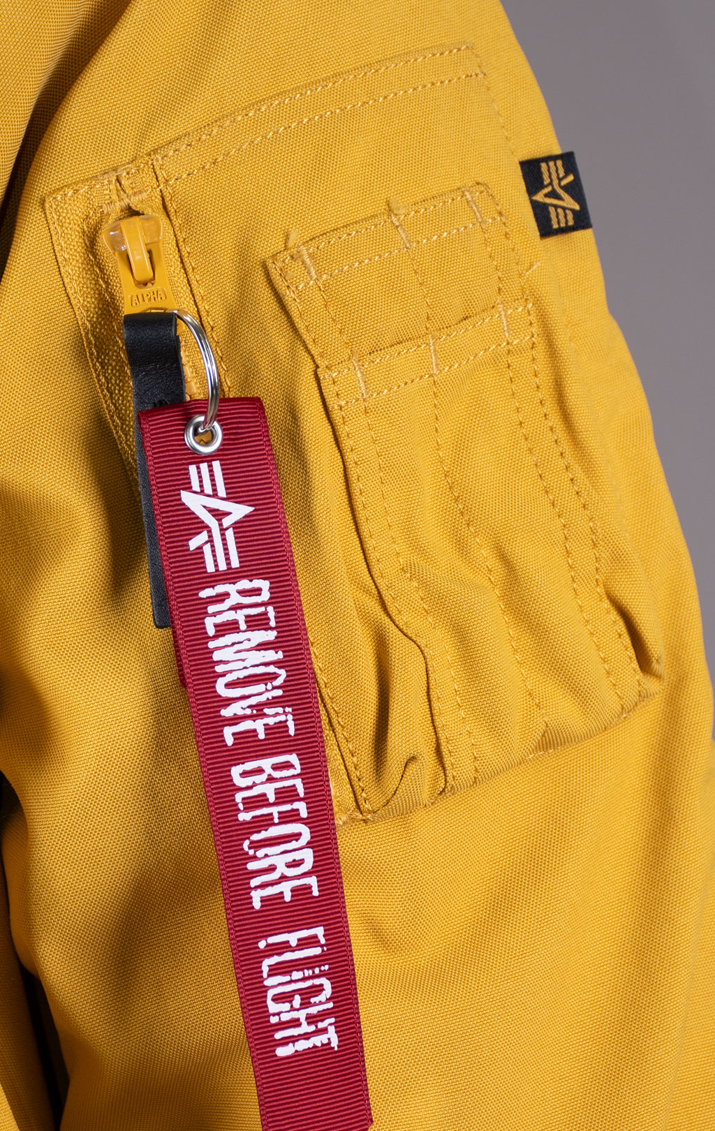 Аляска ALPHA INDUSTRIES EXPLORER натур. мех mustard 