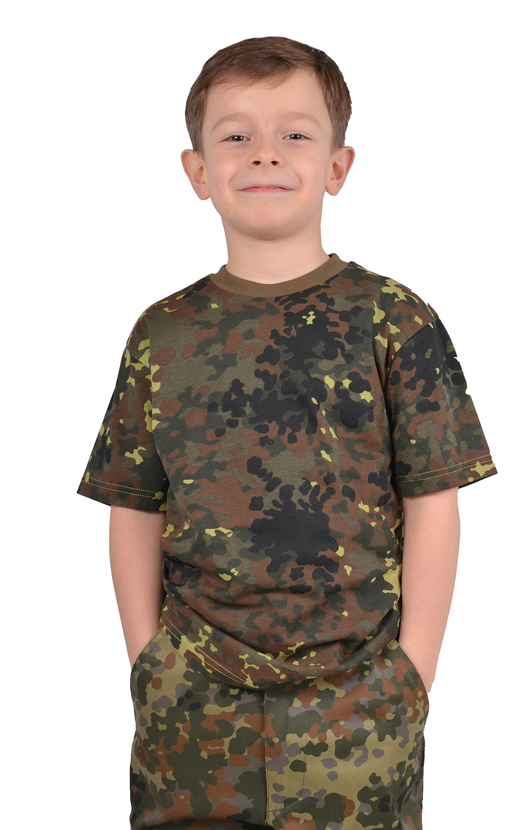 Детская футболка flecktarn 