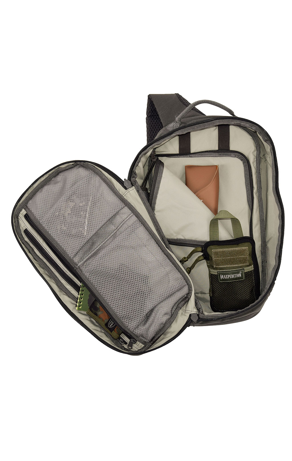 Рюкзак тактический Maxpedition GRIDFLUX SLING grey 