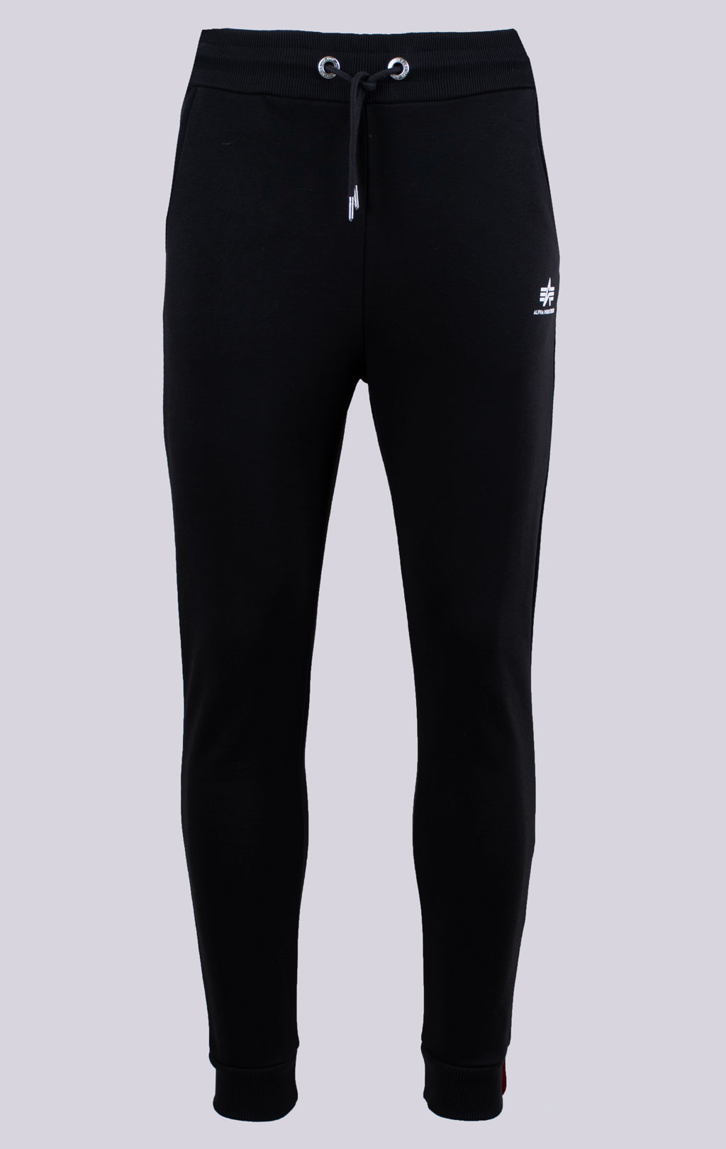 Брюки спортивные джоггеры ALPHA INDUSTRIES BASIC JOGGER SMALL LOGO black 